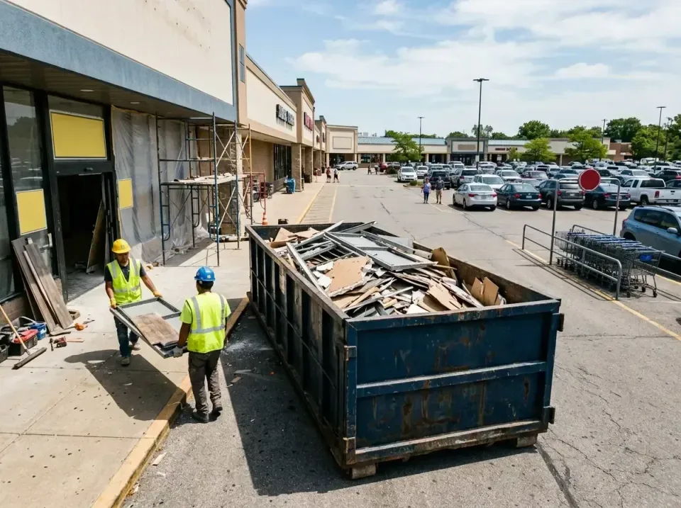 retail-store-renovation-debris-003 — frequently asked questions, Roll-off Dumpster Rentals in Freeport, IL